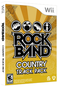 Rock Band: Country Track Pack - Box - 3D Image