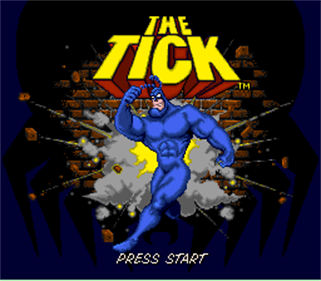 The Tick - Screenshot - Game Title Image