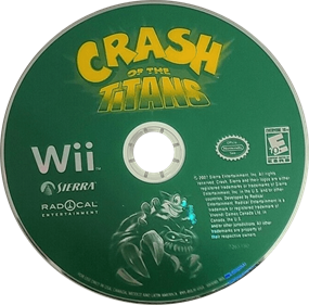 Crash of the Titans - Disc Image
