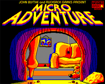 Micro Adventure - Screenshot - Game Title Image