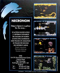 Necronom - Box - Back Image