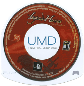 The Legend of Heroes: A Tear of Vermillion - Disc Image