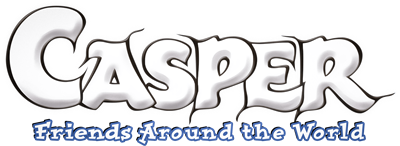 Casper: Friends Around the World - Clear Logo Image