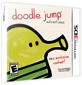 Doodle Jump Adventures - Box - 3D Image