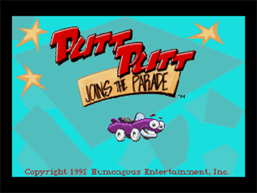 Putt-Putt Joins the Parade - Screenshot - Game Title Image