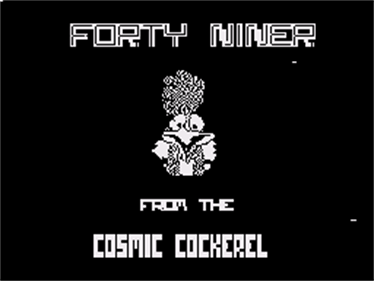 Forty Niner - Screenshot - Game Title Image