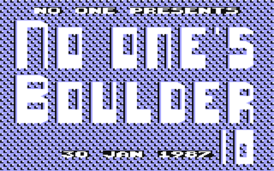 No One's Boulder 10 - Screenshot - Game Title Image