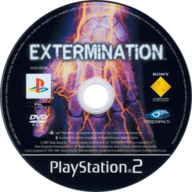 Extermination - Disc Image