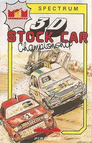 3D Stock Car Championship - Box - Front Image