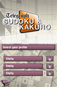 Telegraph Sudoku & Kakuro - Screenshot - Game Title Image