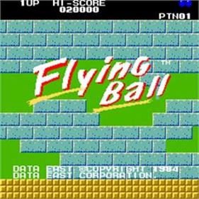 Flying Ball - Screenshot - Game Title Image