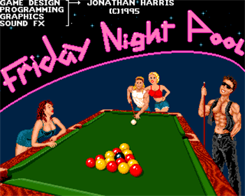 Friday Night Pool - Screenshot - Game Title Image