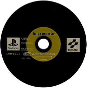 beatmania: Append 5th Mix: Time to Get Down - Disc Image