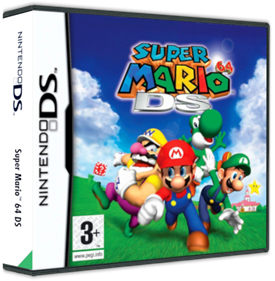 Super Mario 64 DS - Box - 3D Image