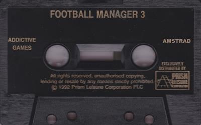 Football Manager 3 - Cart - Front Image