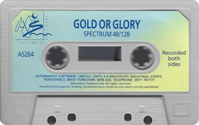 Gold or Glory - Cart - Front Image