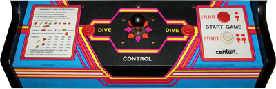 Swimmer - Arcade - Control Panel Image