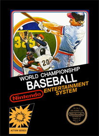World Championship Baseball - Fanart - Box - Front Image