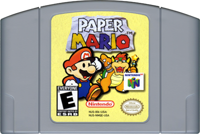 Paper Mario - Cart - Front Image