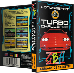 Lotus Esprit Turbo Challenge - Box - 3D Image