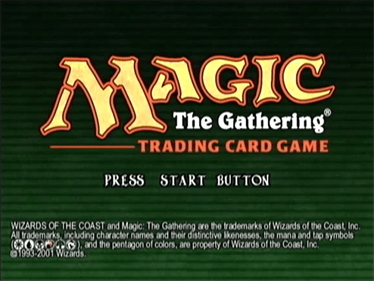 Magic: The Gathering - Screenshot - Game Title Image