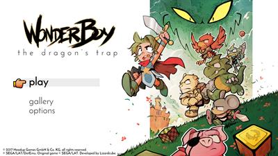 Wonder Boy: The Dragon's Trap - Screenshot - Game Title Image