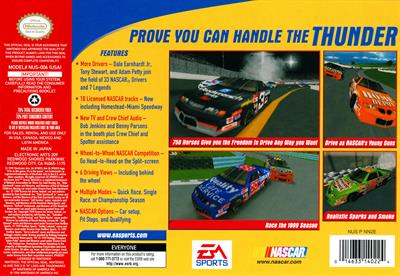 NASCAR 2000 - Box - Back Image