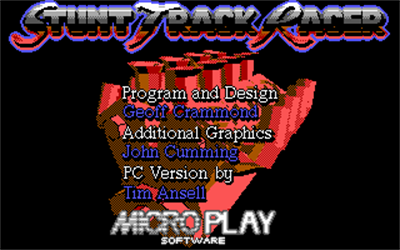 Stunt Track Racer - Screenshot - Game Title Image