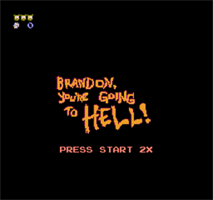 Brandon, You're Going To HELL! - Screenshot - Game Title Image