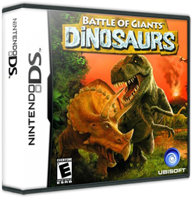 Battle of Giants: Dinosaurs - Box - 3D Image