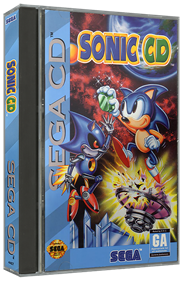 Sonic CD - Box - 3D Image