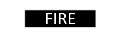 Fire (Silver) - Clear Logo Image
