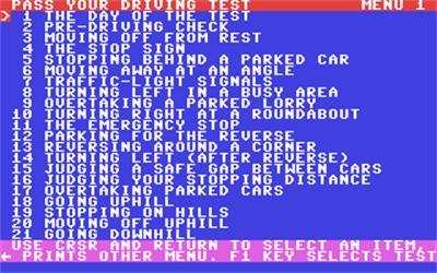 Pass Your Driving Test - Screenshot - Game Title Image