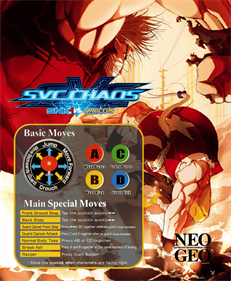SNK vs. Capcom: SVC Chaos - Arcade - Controls Information Image