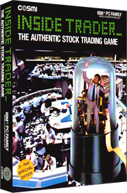 Inside Trader: The Authentic Stock Trading Game - Box - 3D Image