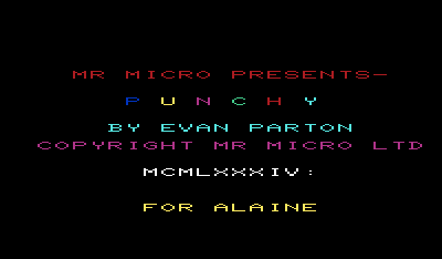 Punchy - Screenshot - Game Title Image
