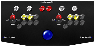 G.I. Joe - Arcade - Controls Information Image