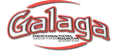 Galaga: Destination Earth - Clear Logo Image