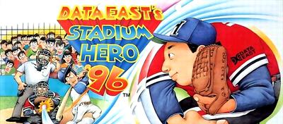 Stadium Hero '96 - Arcade - Marquee Image