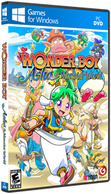 Wonder Boy: Asha in Monster World - Box - 3D Image