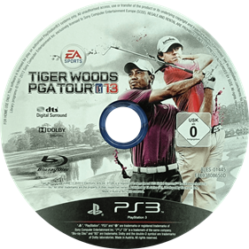 Tiger Woods PGA Tour 13 - Disc Image