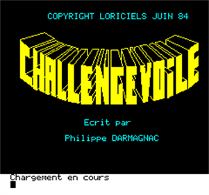 Challenge Voile - Screenshot - Game Title Image