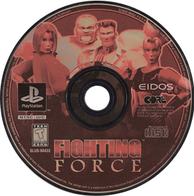 Fighting Force - Disc Image