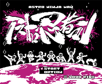 Astro Ninja Man - Screenshot - Game Title Image