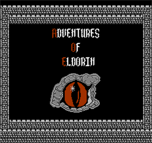 Adventures of Eldorin - Screenshot - Game Title Image