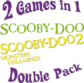 2 Games in 1 Double Pack: Scooby-Doo / Scooby-Doo 2: Monsters Unleashed - Clear Logo Image