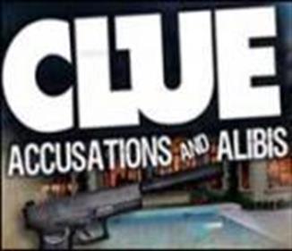 Clue: Accusations and Alibis - Box - Front Image