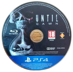 Until Dawn - Disc Image