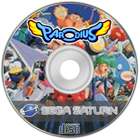 Parodius - Fanart - Disc Image