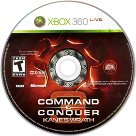 Command & Conquer 3: Kane's Wrath - Disc Image